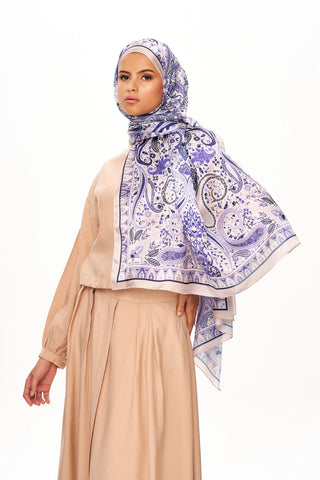 ROYAL TANGLE Refined Jan Jan Şal Mor