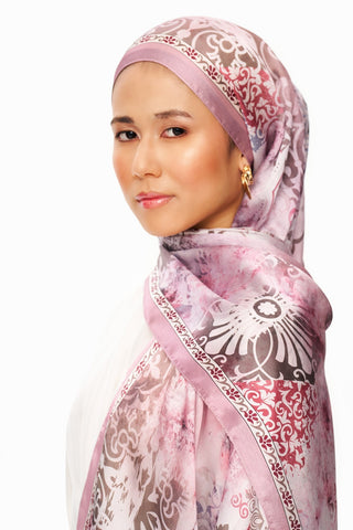 ETHEREAL BLOOM Refined Jan Jan Şal Soft Pembe