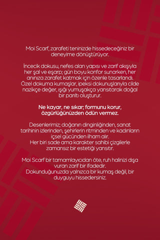 FLORA VİBE Refined Jan Jan Şal Okyanus Mavi
