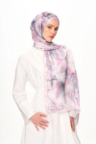 FLORA VİBE Refined Jan Jan Şal Açık Pembe