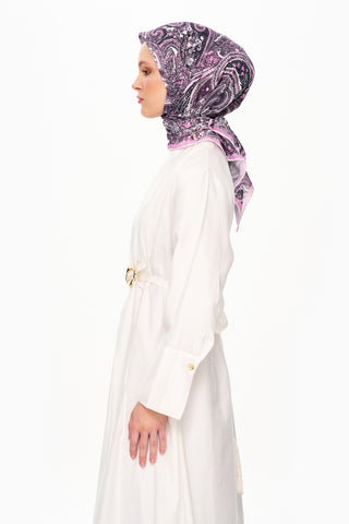 Moi Scarf Élégance Céleste Superior Soft Kare Eşarp Pembe