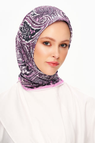 Moi Scarf Élégance Céleste Superior Soft Kare Eşarp Pembe