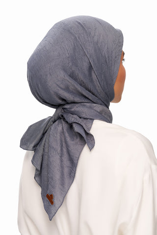Moi Scarf SFERA Exquis Bambu Kraş Eşarp Taş Grisi