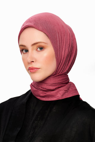 Moi Scarf SFERA Exquis Bambu Kraş Eşarp Nar Çiçeği Kurusu