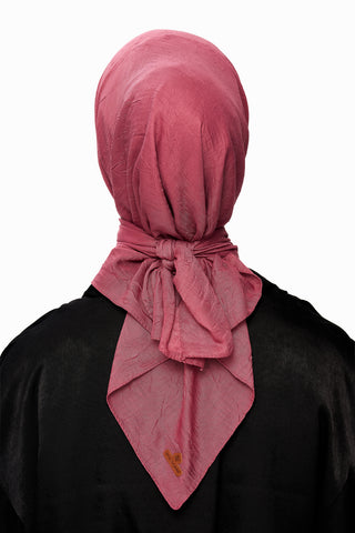 Moi Scarf SFERA Exquis Bambu Kraş Eşarp Nar Çiçeği Kurusu