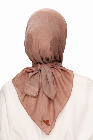 Moi Scarf SFERA Exquis Bambu Kraş Eşarp Tarçın Pembesi