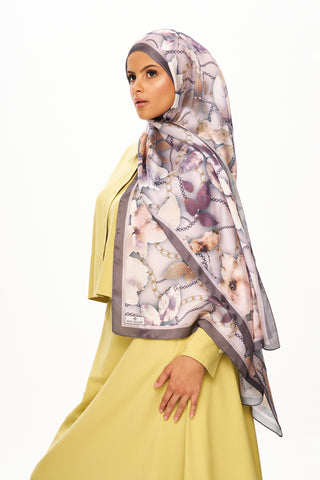 Moi Scarf MOJ ANDALUS Raffiné Jan Jan Shawl Powder Pink