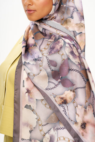 Moi Scarf MOJ ANDALUS Raffiné Jan Jan Shawl Powder Pink