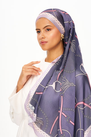 Moi Scarf MYSTİQUE VİOLETTE Refined Jan Jan Şal Mor