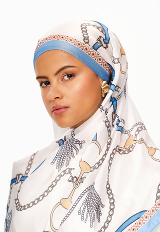Moi Scarf MYSTİQUE VİOLETTE Refined Jan Jan Şal Ekru