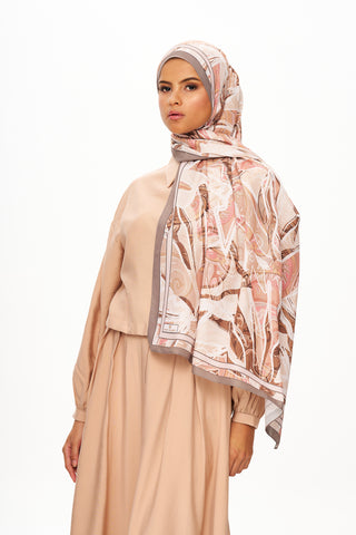 Moi Scarf Fleur de Brume Fleur de Brume Somon Pembe