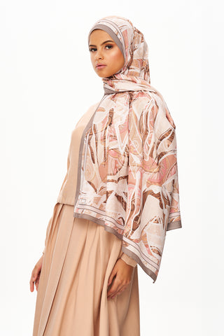 Moi Scarf Fleur de Brume Fleur de Brume Somon Pembe