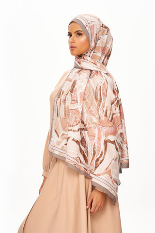 Moi Scarf Fleur de Brume Fleur de Brume Somon Pembe