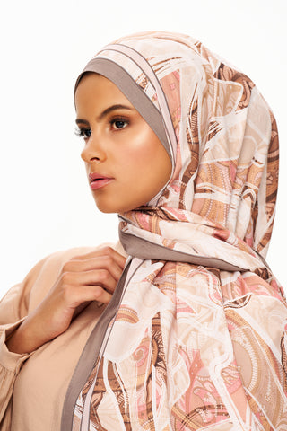 Moi Scarf Fleur de Brume Fleur de Brume Somon Pembe