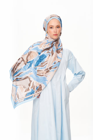 Moi Scarf Fleur de Brume Fleur de Brume Mavi