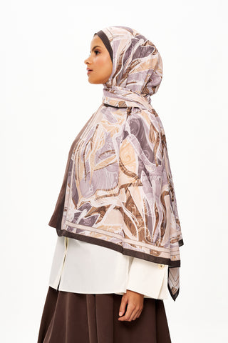 Moi Scarf Fleur de Brume Fleur de Brume Koyu Bej