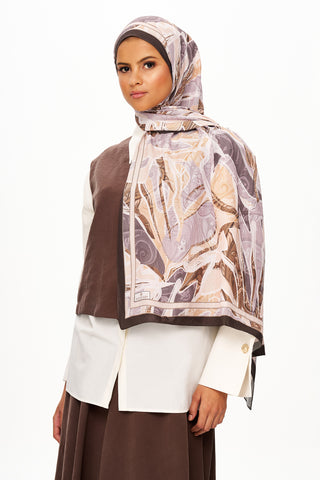 Moi Scarf Fleur de Brume Fleur de Brume Koyu Bej