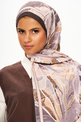 Moi Scarf Fleur de Brume Fleur de Brume Koyu Bej