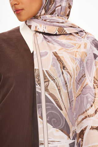 Moi Scarf Fleur de Brume Fleur de Brume Koyu Bej