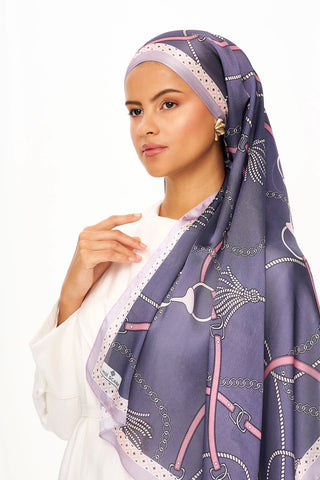 MYSTİQUE VİOLET Refined Jan Jan Şal Mor