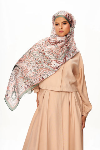 ROYAL TANGLE Refined Jan Jan Şal Somon Pembe