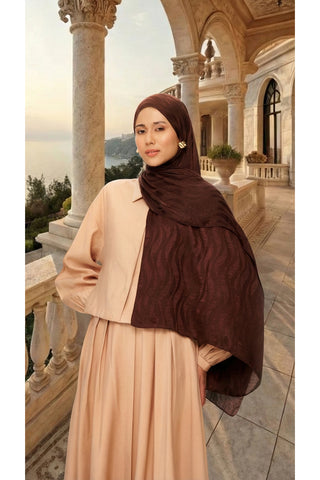 Sable Drift Premium Jakarlı Şal Telve